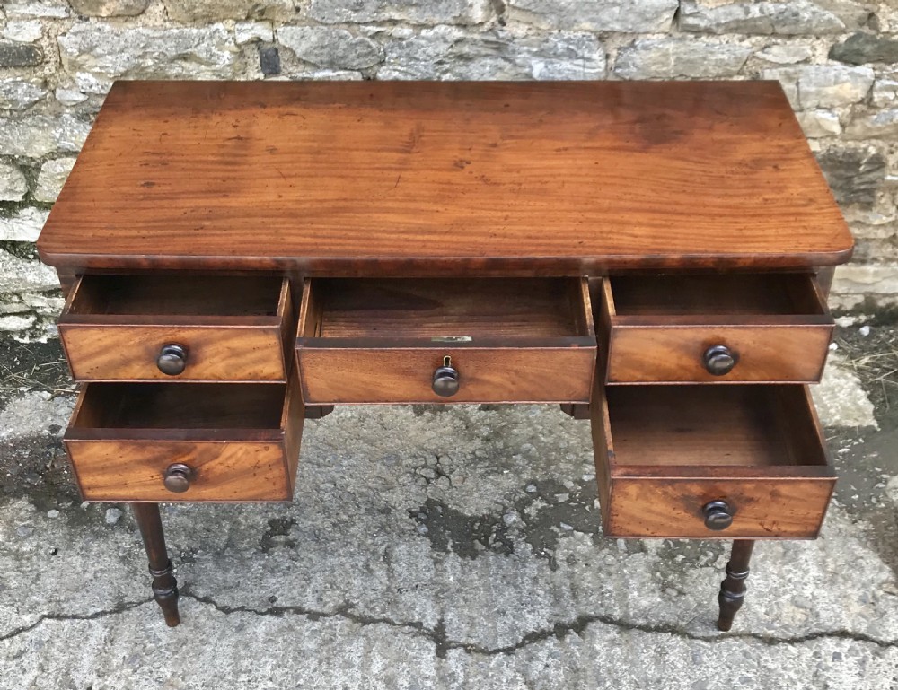 Antique Regency Mahogany Side Table View VI