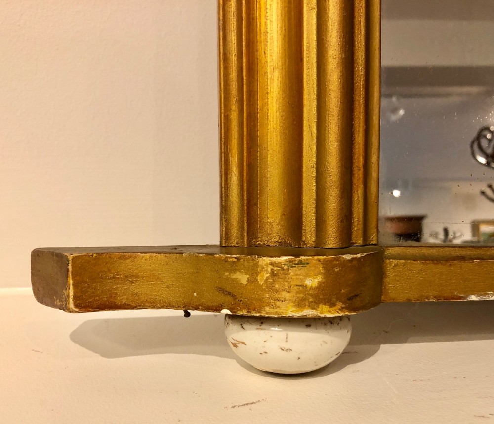 Victorian Gilt Overmantle Mirror View IV