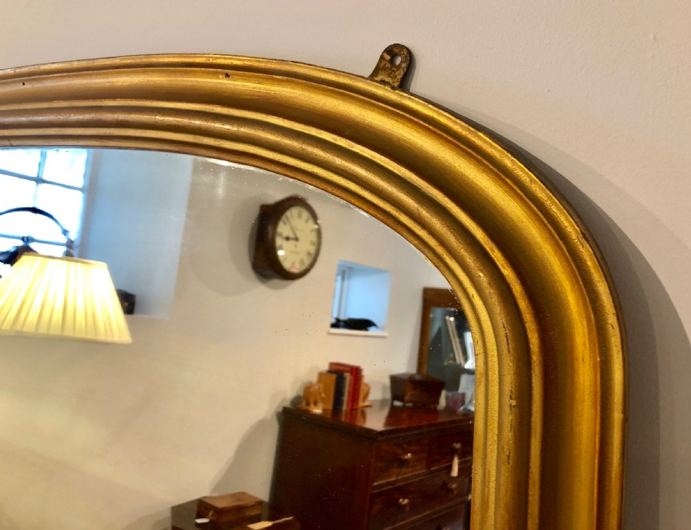 Victorian Gilt Overmantle Mirror View VII