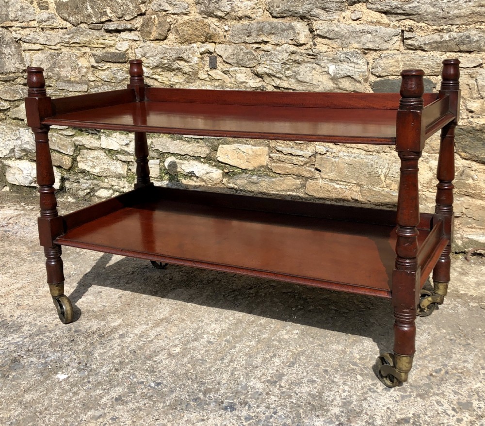 Victorian Mahogany Two Tier Buffet View V