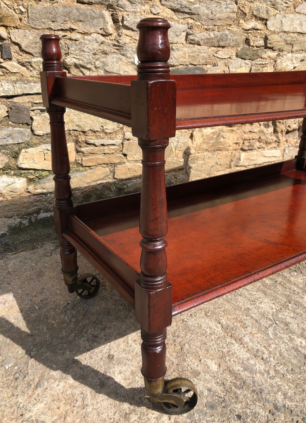 Victorian Mahogany Two Tier Buffet View X