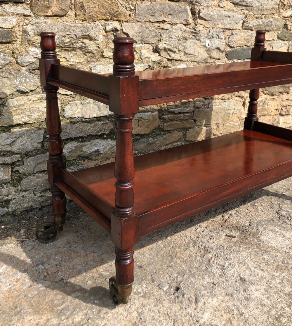Victorian Mahogany Two Tier Buffet View XI
