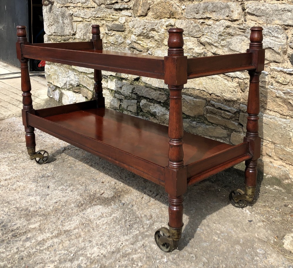 Victorian Mahogany Two Tier Buffet View XV