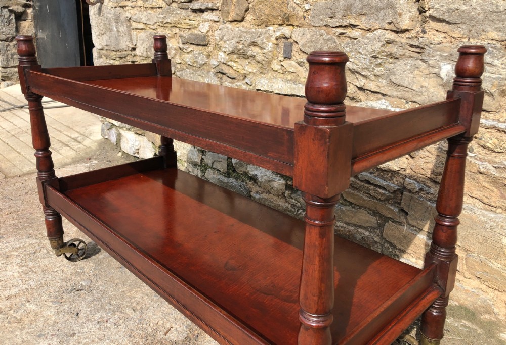 Victorian Mahogany Two Tier Buffet View XVI