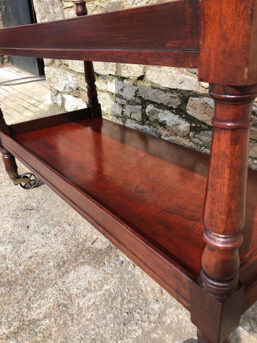 Victorian Mahogany Two Tier Buffet View XVII