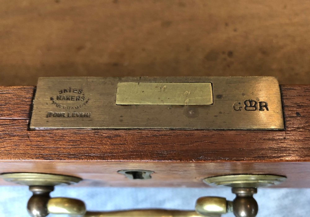 Large Antique Mahogany Pedestal Desk View XVI