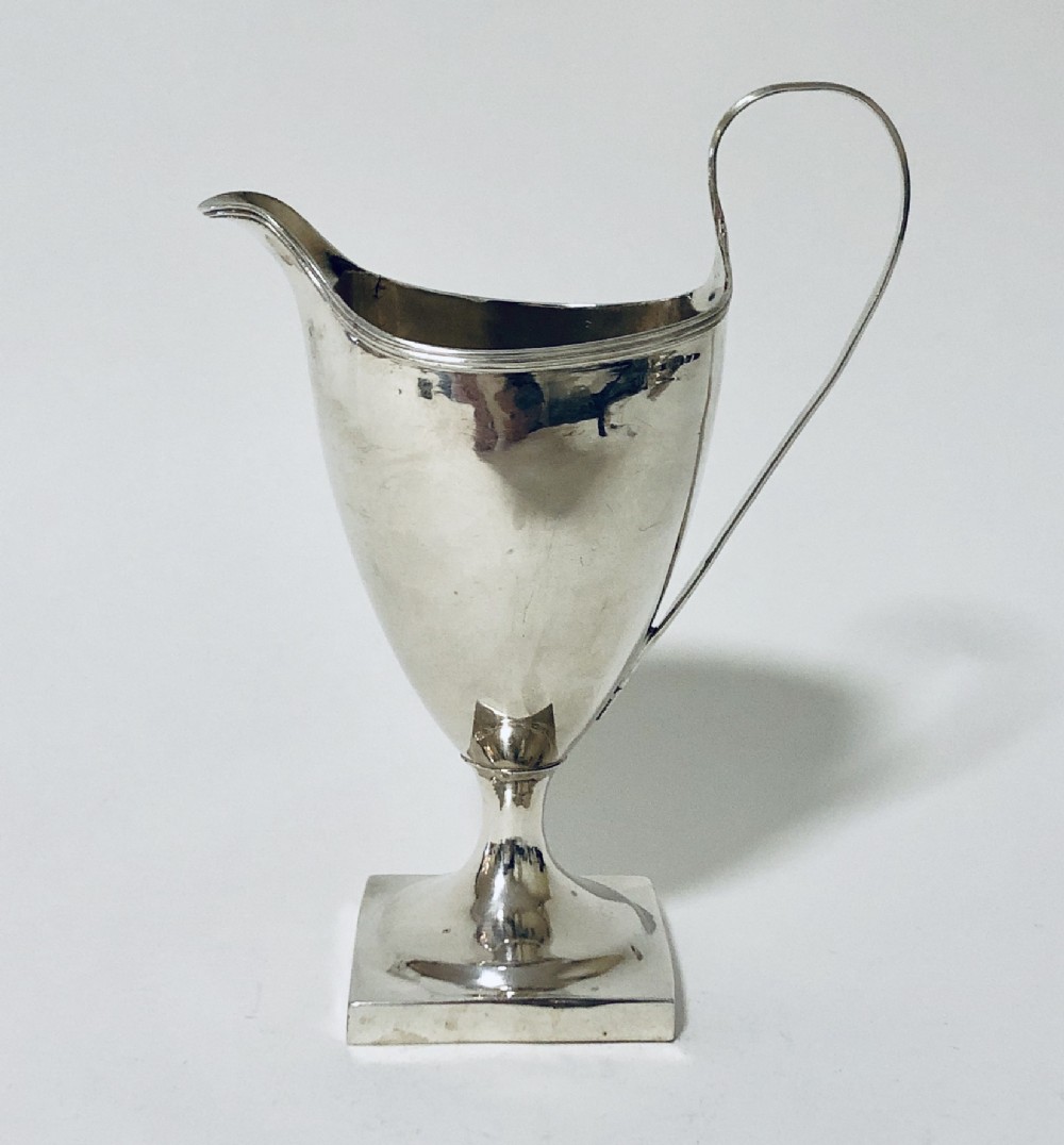 18th Century Georgian Solid Silver Cream Jug