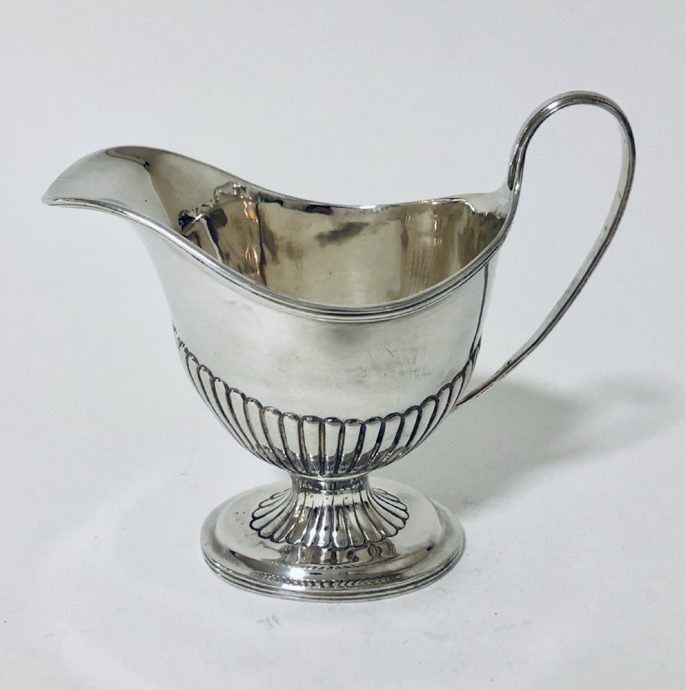 Victorian Solid Silver Cream Milk Jug