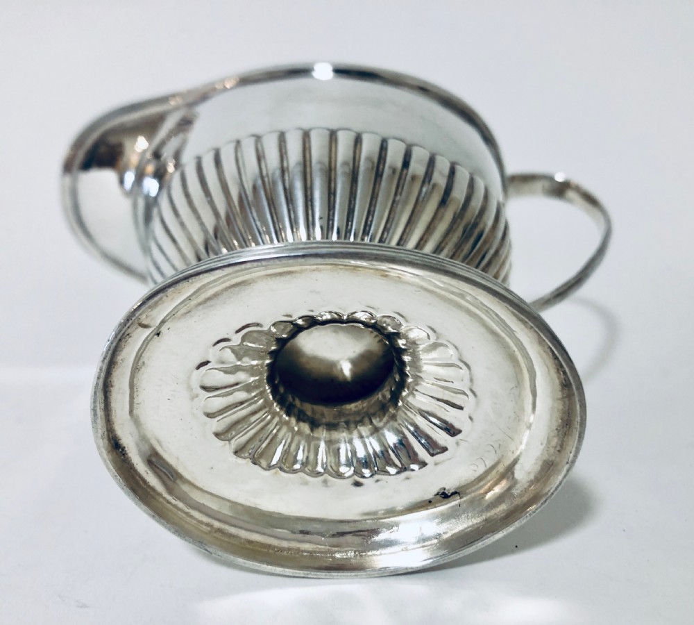 Victorian Solid Silver Cream Milk Jug View X