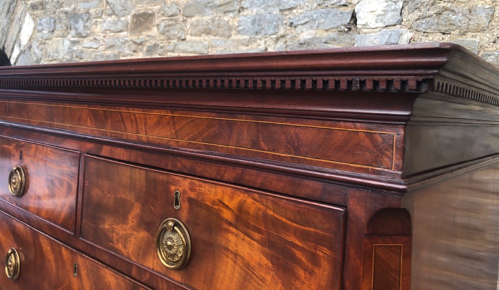 Georgian Mahogany Chest on Chest View IX