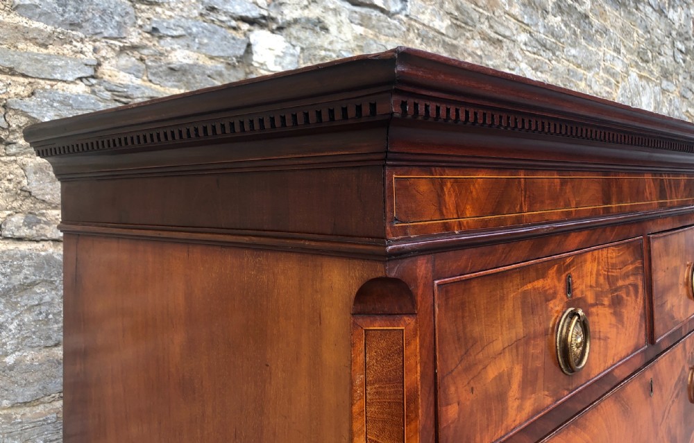 Georgian Mahogany Chest on Chest View X