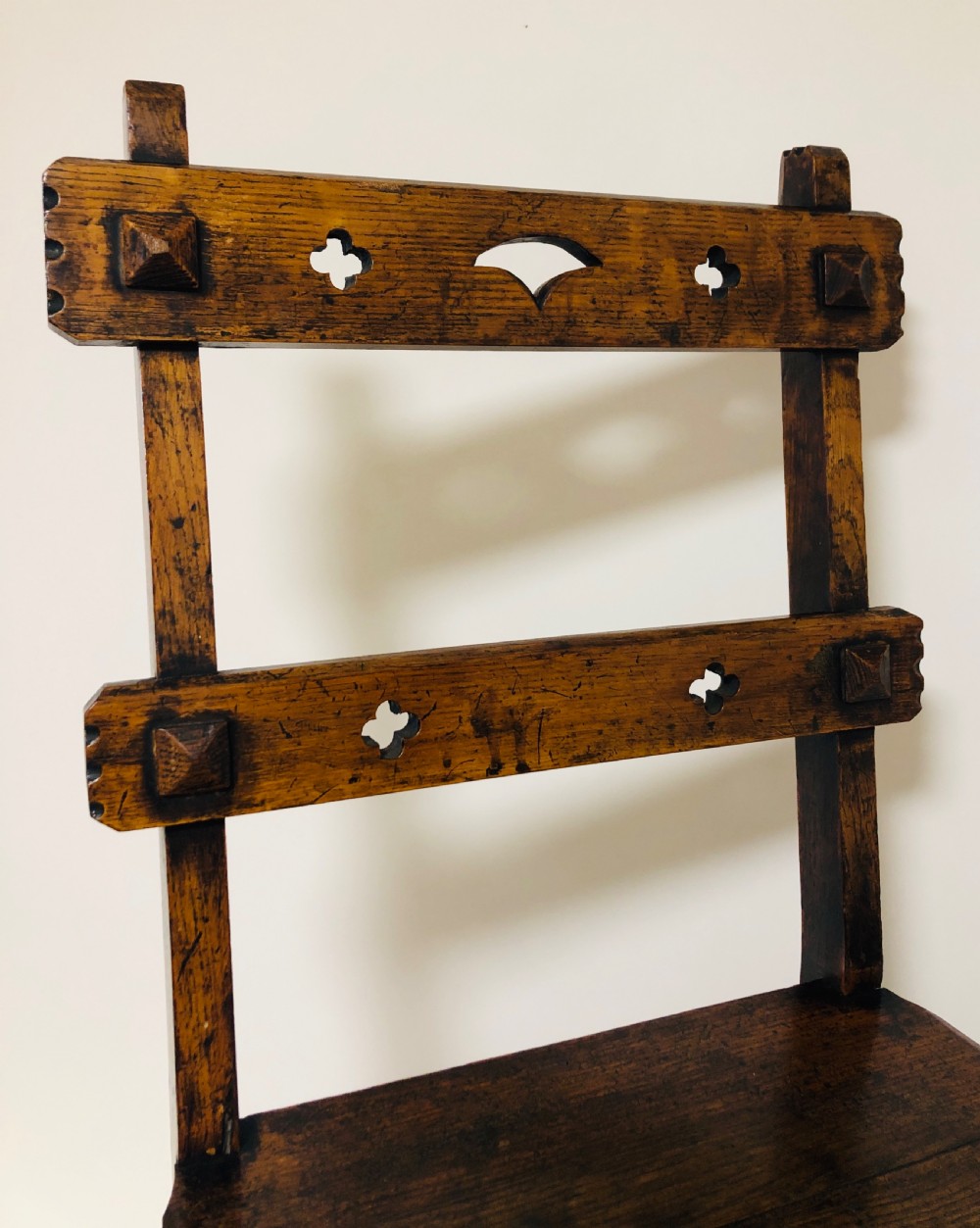 Antique Victorian Metamorphic Library Step Chair View VII