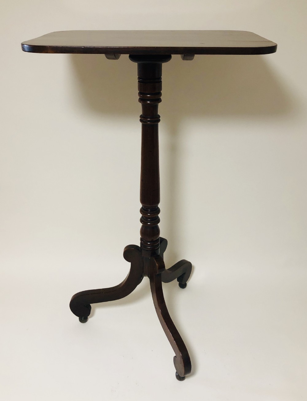 Antique Regency Mahogany Wine Table View II