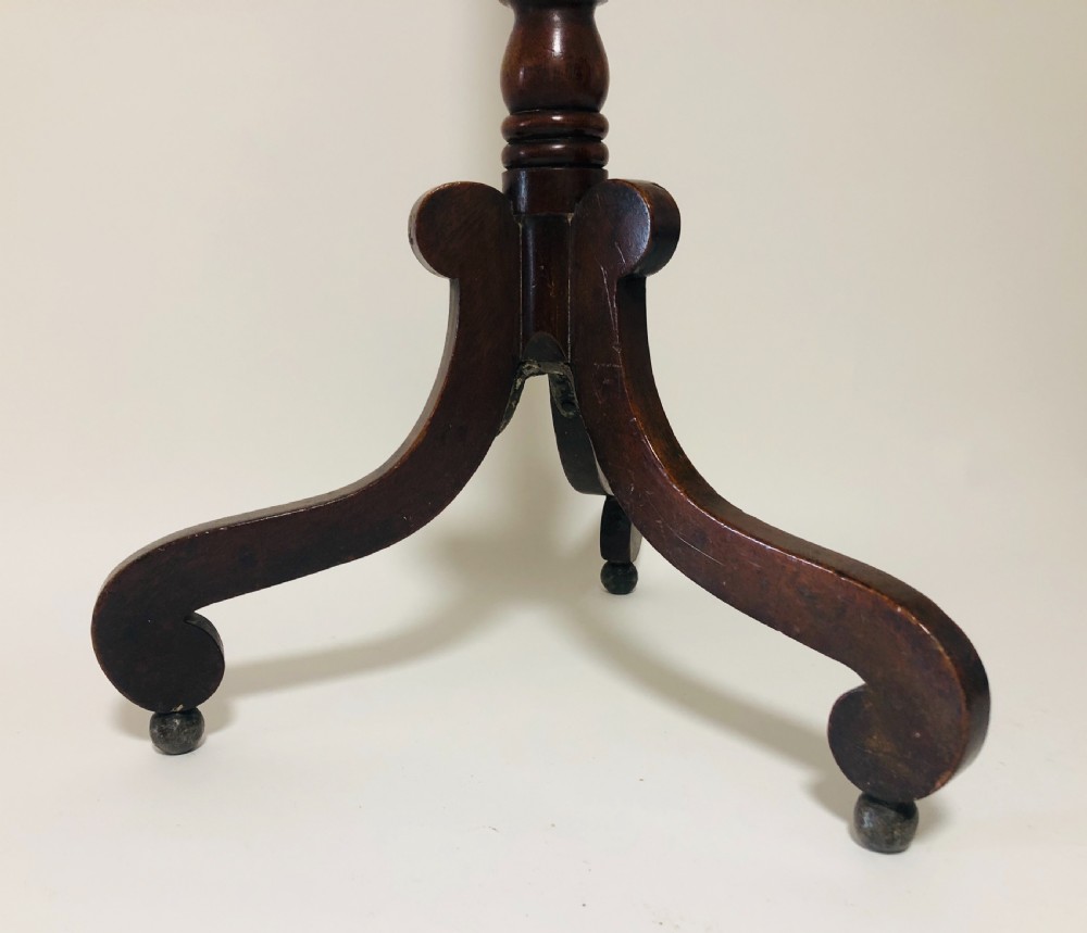 Antique Regency Mahogany Wine Table View III