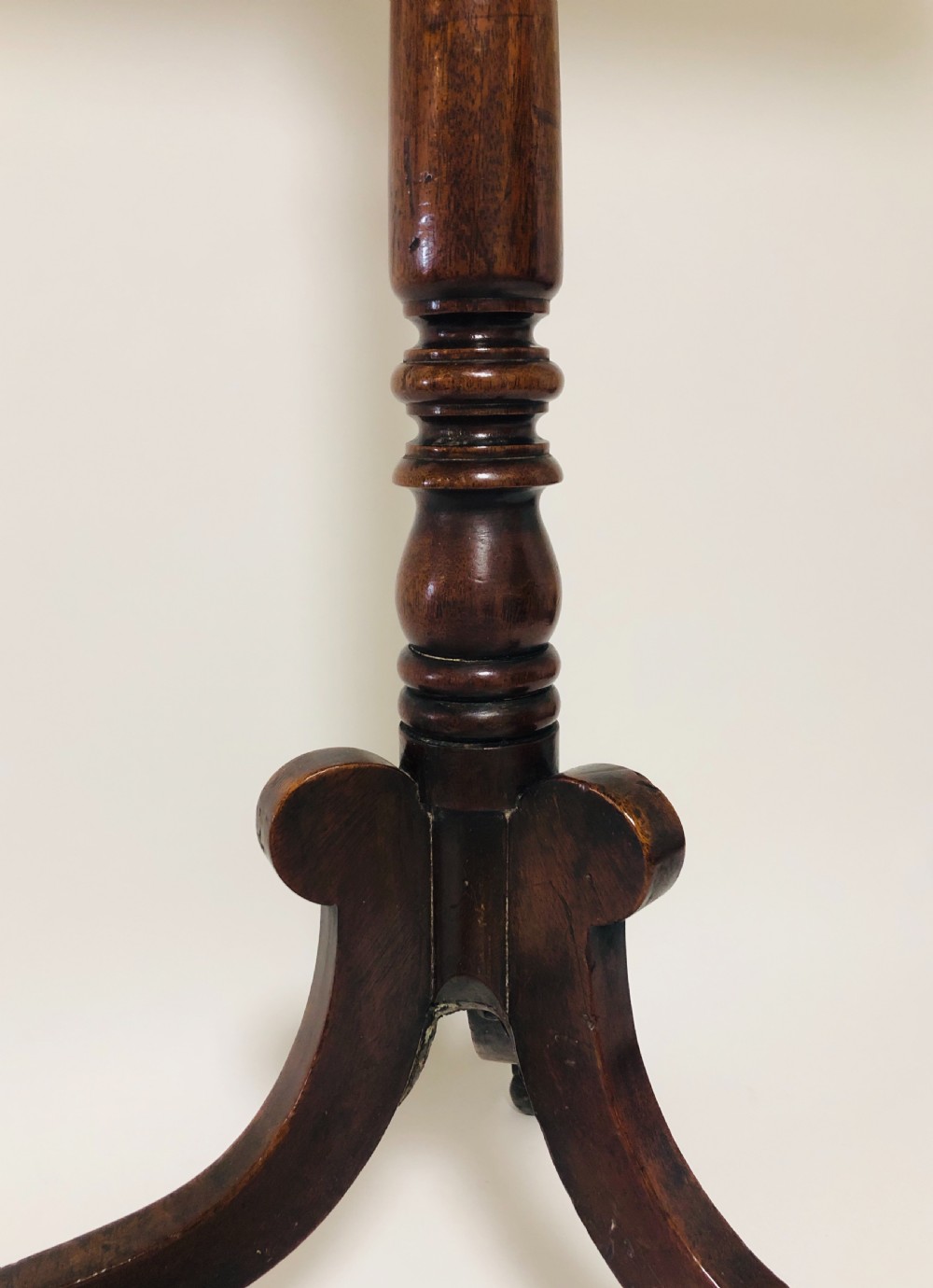Antique Regency Mahogany Wine Table View V