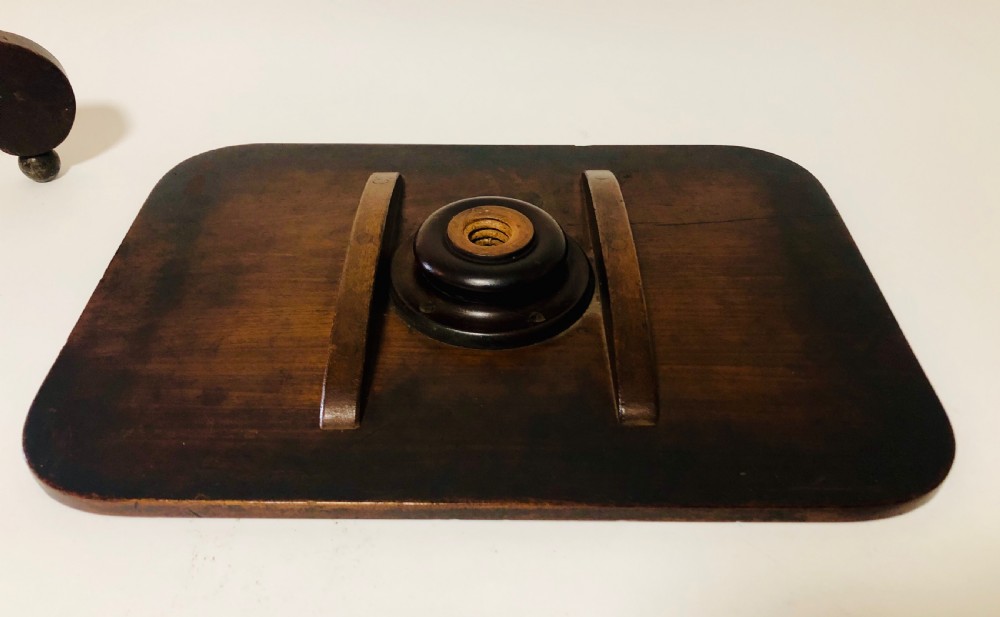Antique Regency Mahogany Wine Table View VII