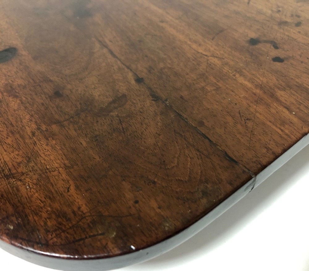 Antique Regency Mahogany Wine Table View XI