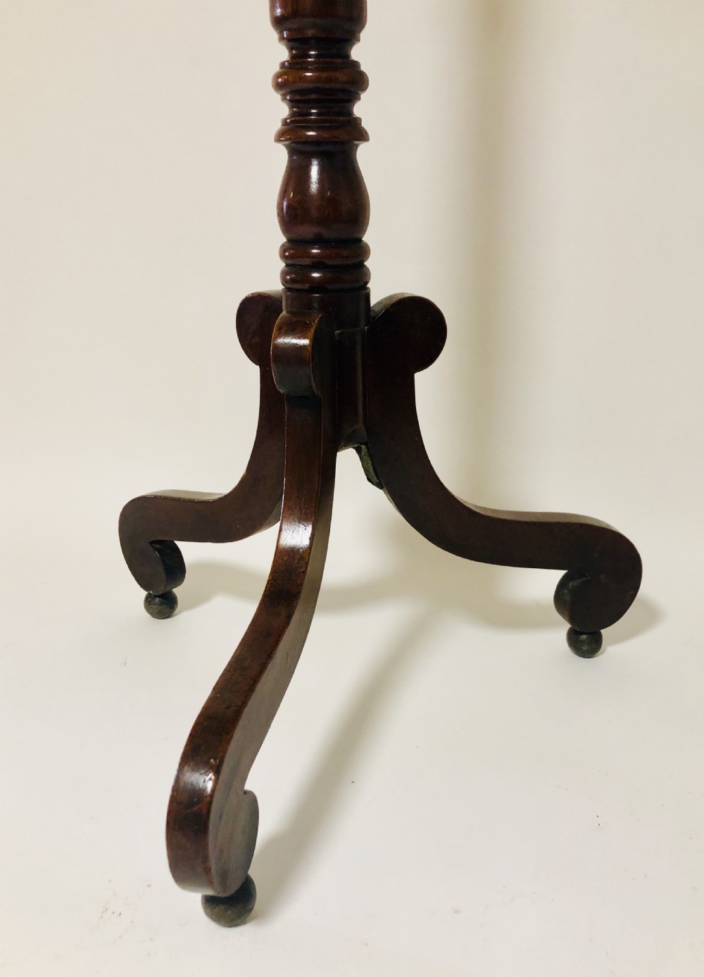 Antique Regency Mahogany Wine Table View XVI
