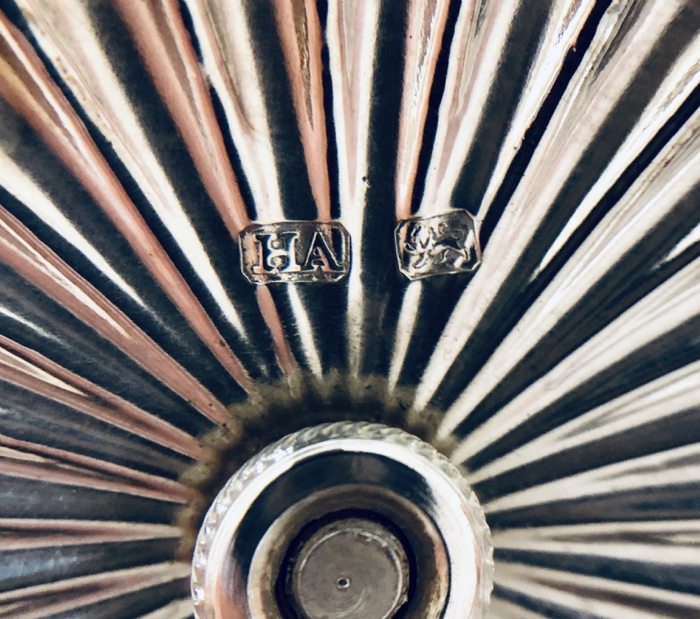 Antique Solid Silver Coffee Pot  View XII