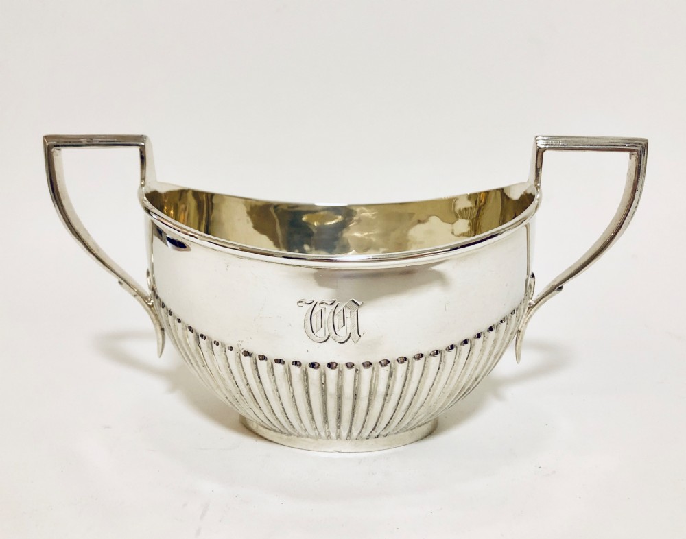 Antique Solid Sterling Silver Tea Set View XIV
