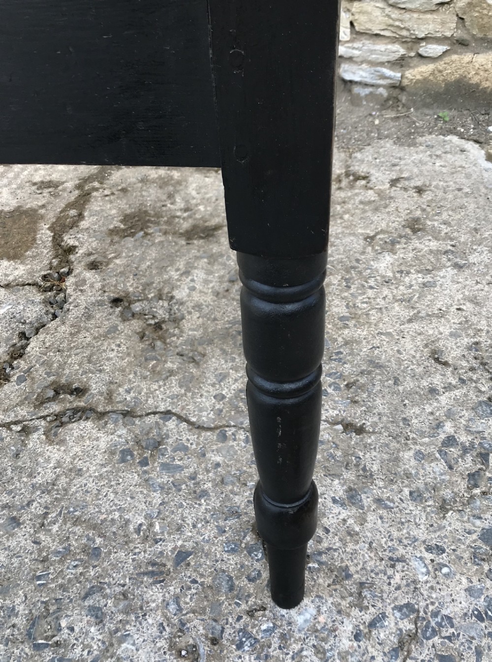 Small Victorian Pine Farmhouse Table View IX