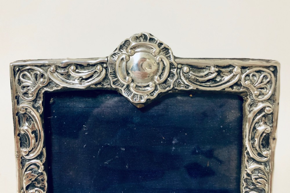 Victorian Solid Silver Photo Frame View V