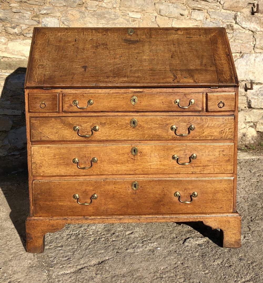 Antique Georgian Oak Bureau