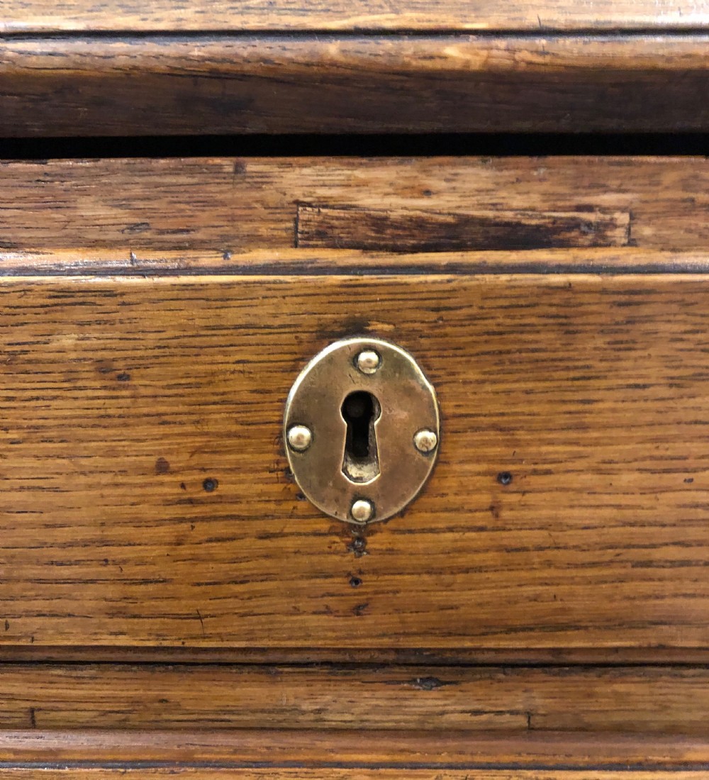 Antique Georgian Oak Bureau View XV
