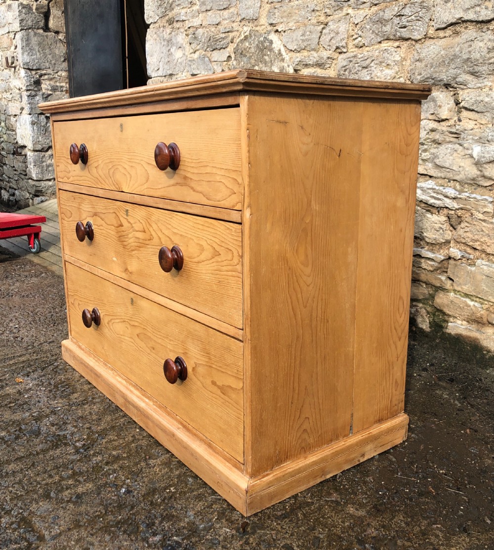 Victorian Pine Chest of Drawers View VII