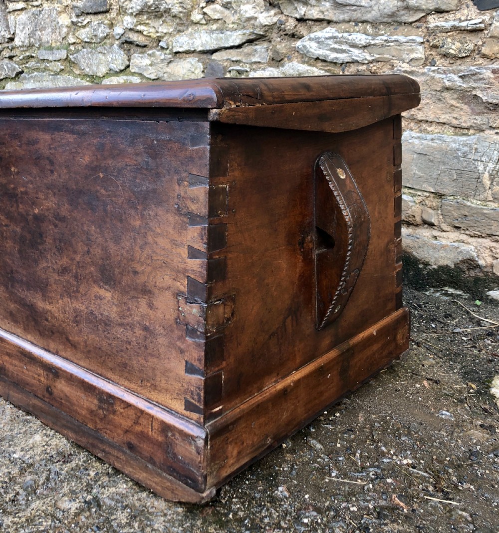 Antique Camphorwood Sea Chest View V