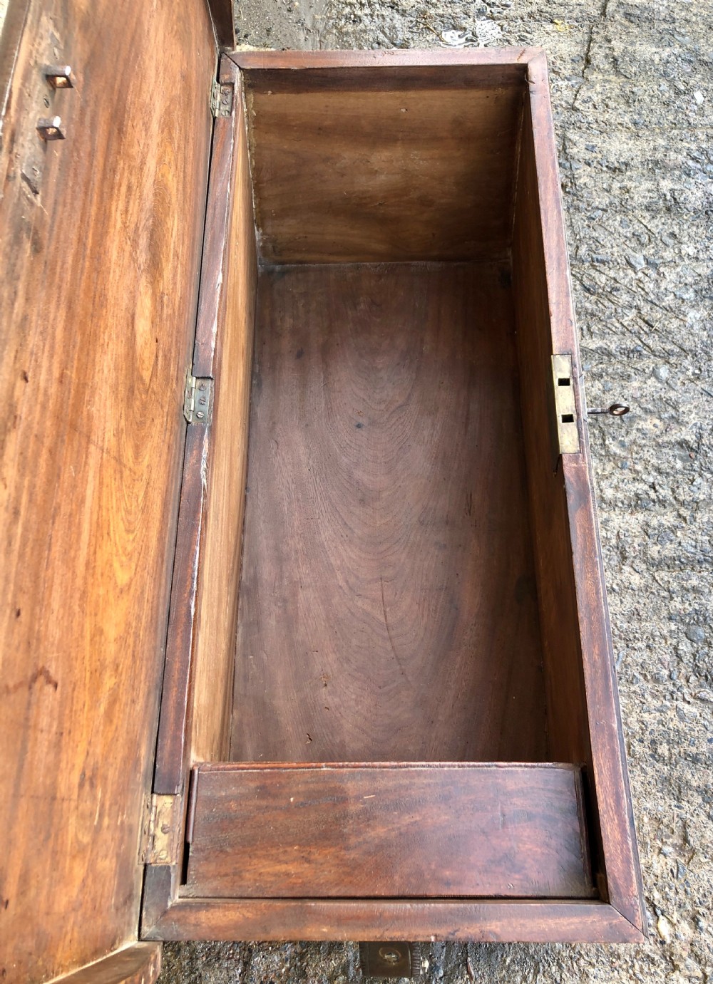 Antique Camphorwood Sea Chest View X