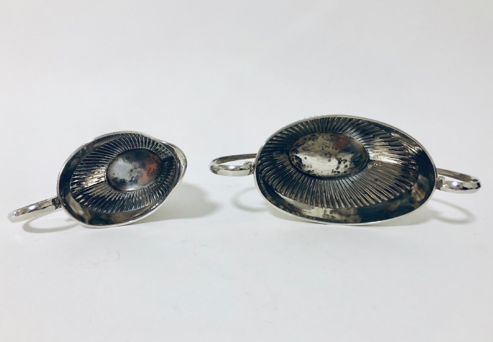 Edwardian Solid Sterling Silver Bachelors Tea Set  View IV