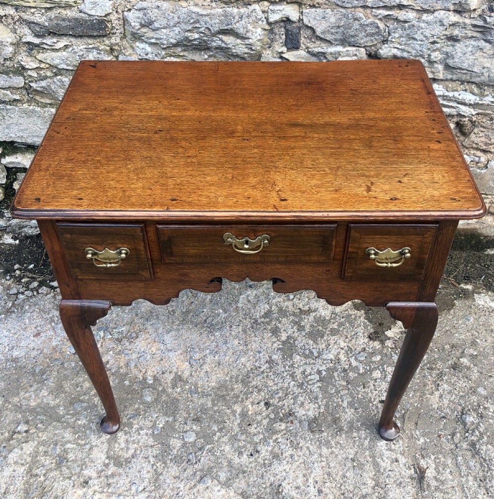 18th Century Oak Lowboy View II