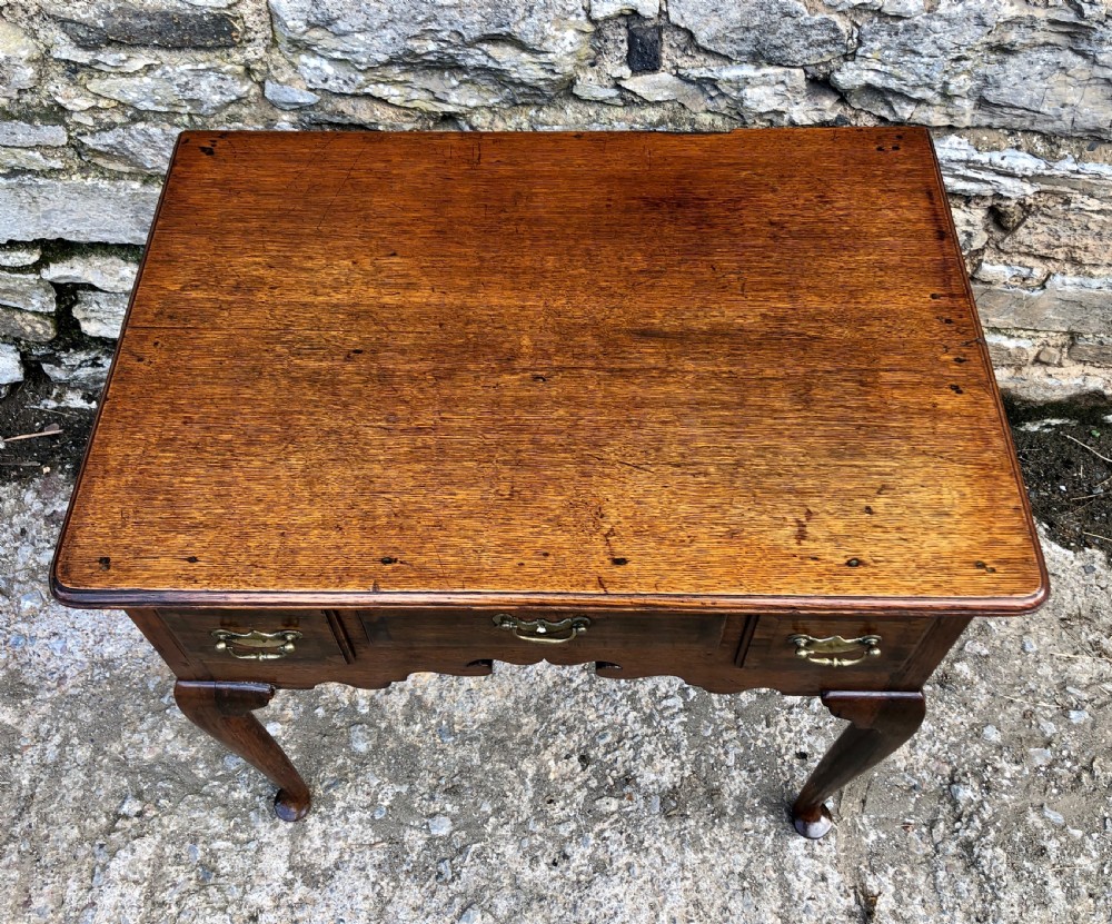 18th Century Oak Lowboy View V