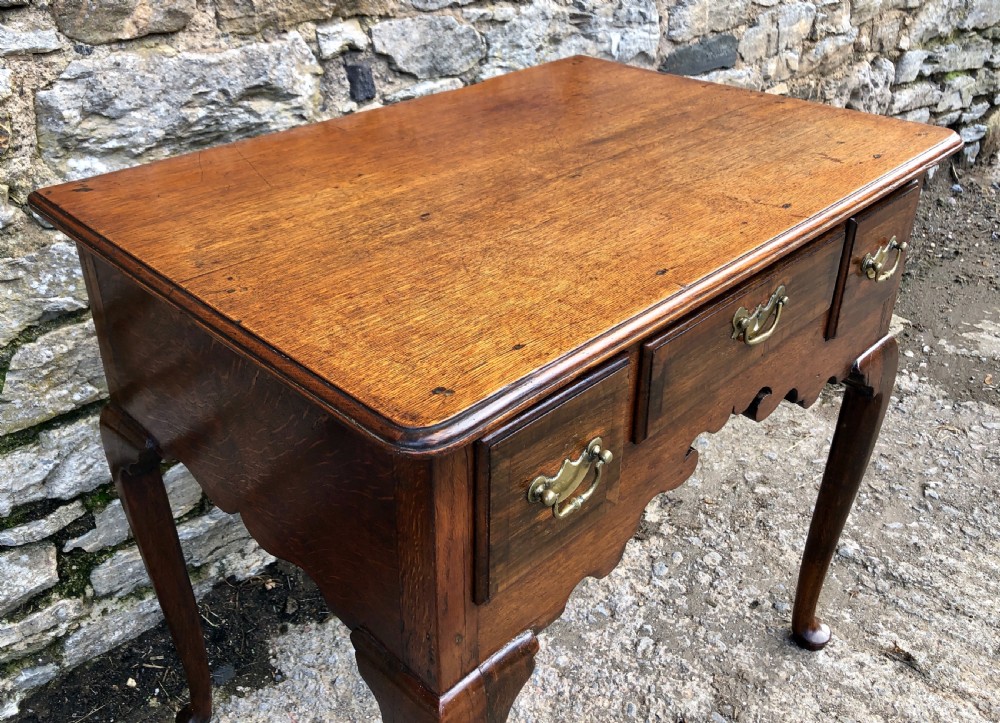 18th Century Oak Lowboy View VIII
