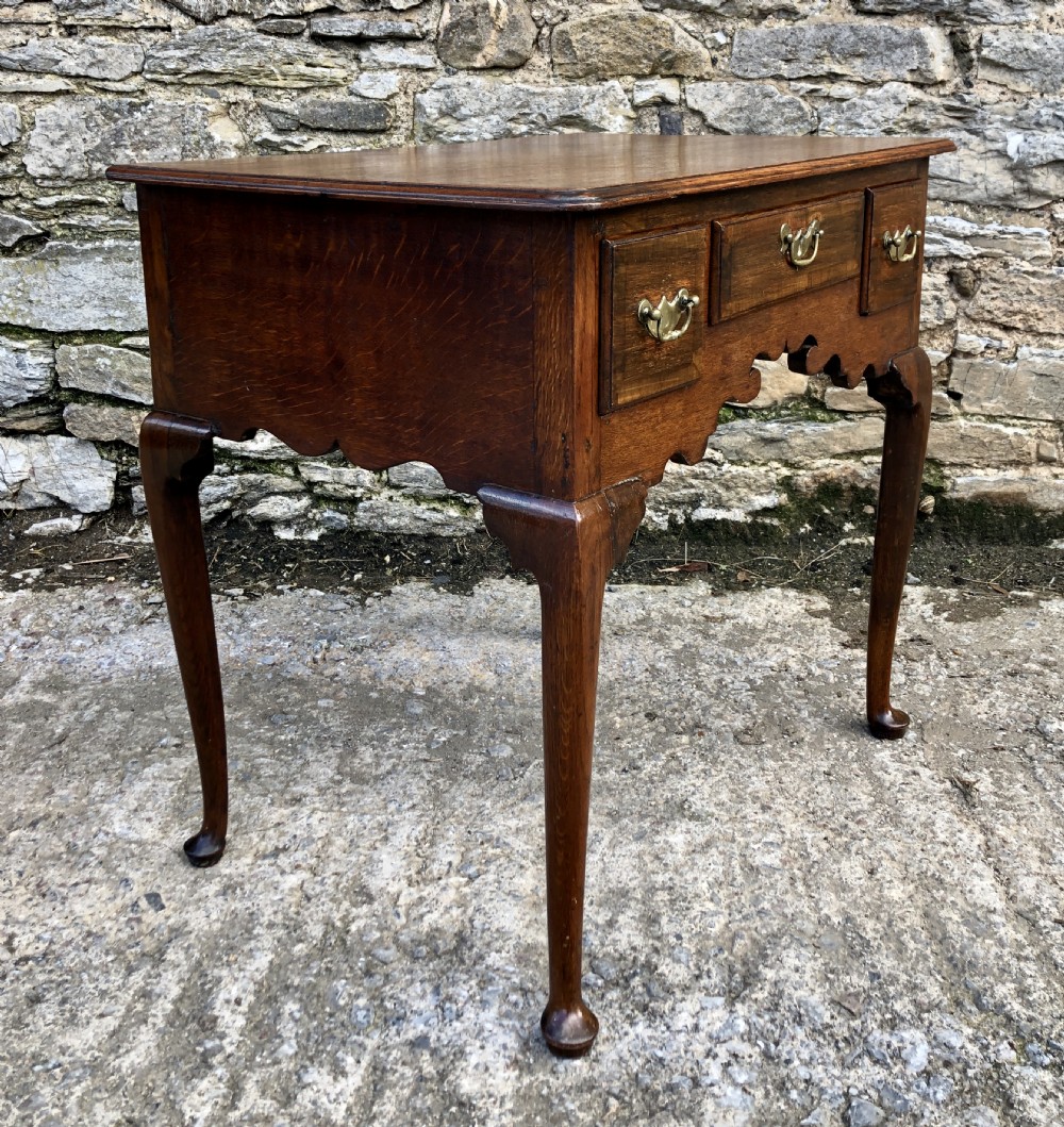 18th Century Oak Lowboy View IX