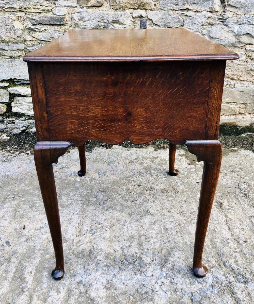 18th Century Oak Lowboy View X