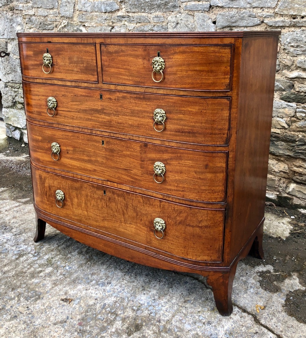 Regency Mahogany Chest of Drawers View II