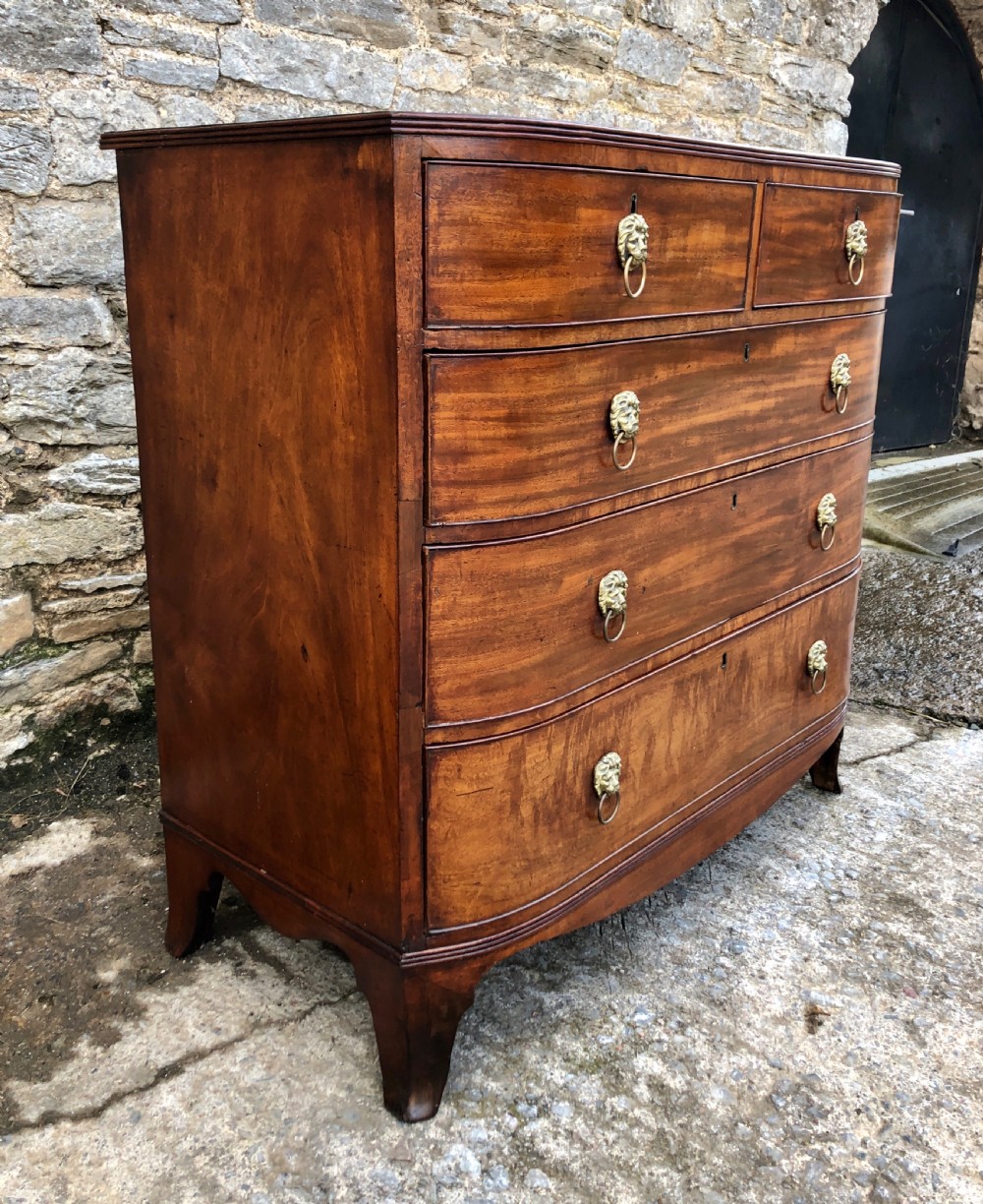 Regency Mahogany Chest of Drawers View III