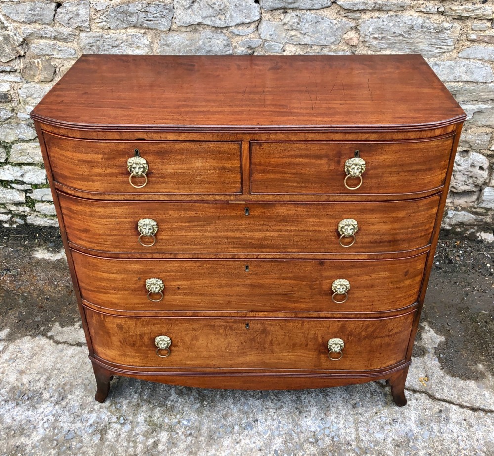 Regency Mahogany Chest of Drawers View IV