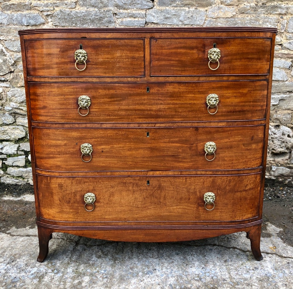 Regency Mahogany Chest of Drawers View V