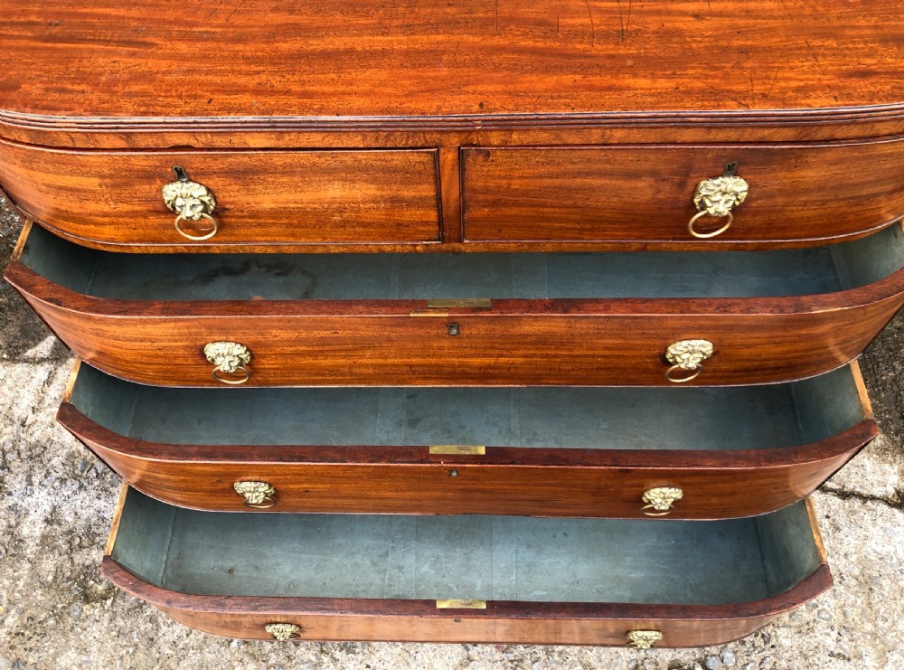 Regency Mahogany Chest of Drawers View VI