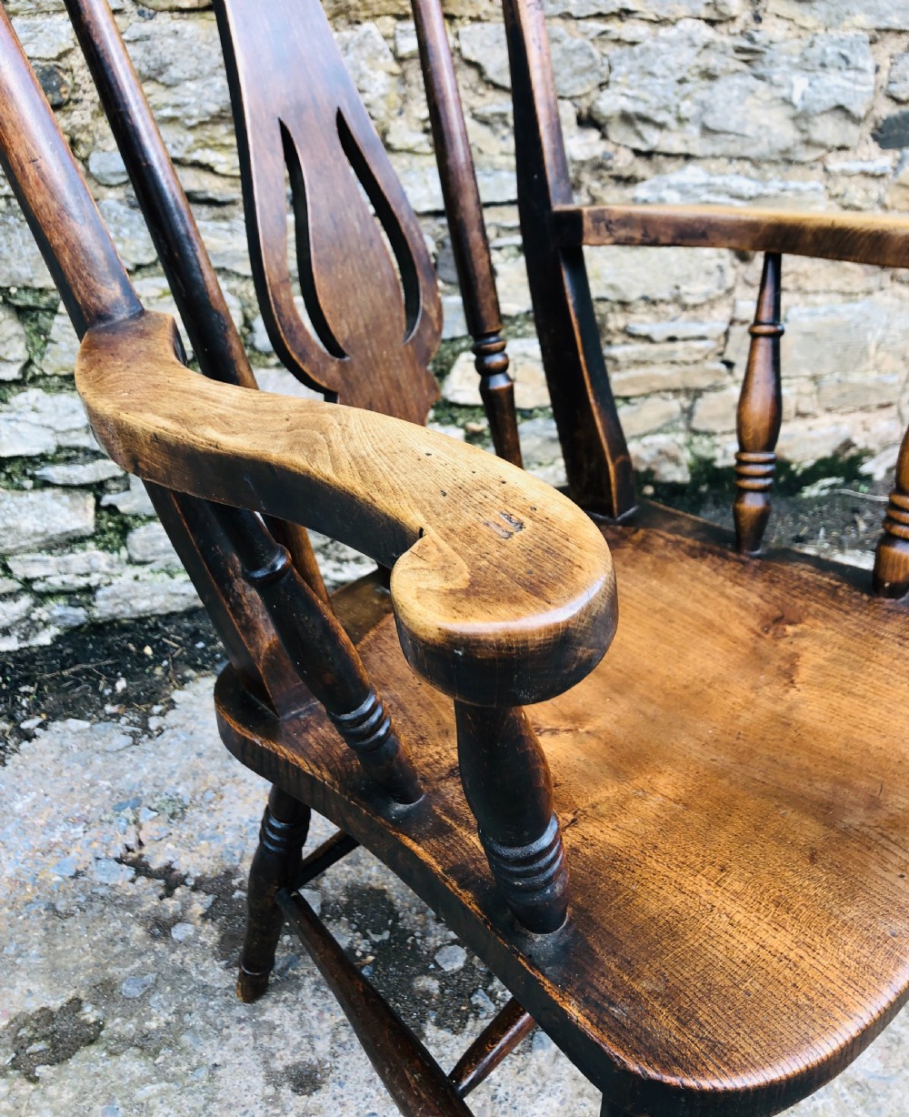 Antique Windsor Farmhouse Chair View VIII