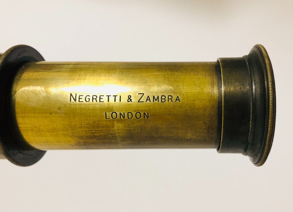Large Antique Negretti and Zambra 3 1/2