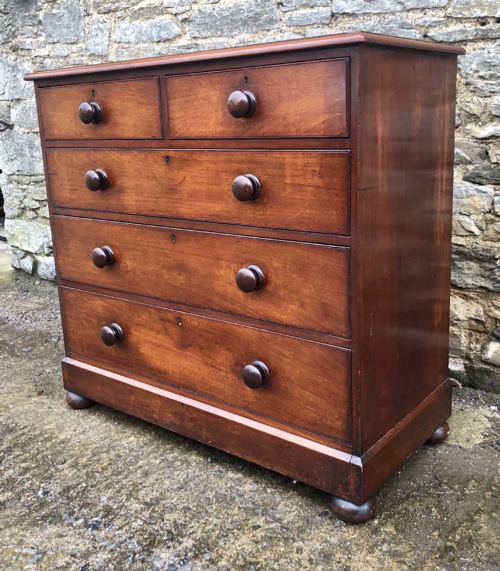 Victorian Mahogany Chest of Drawers View III