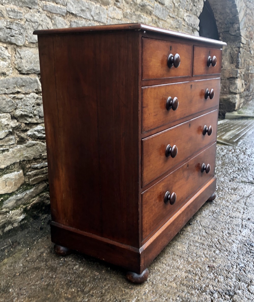 Victorian Mahogany Chest of Drawers View IV