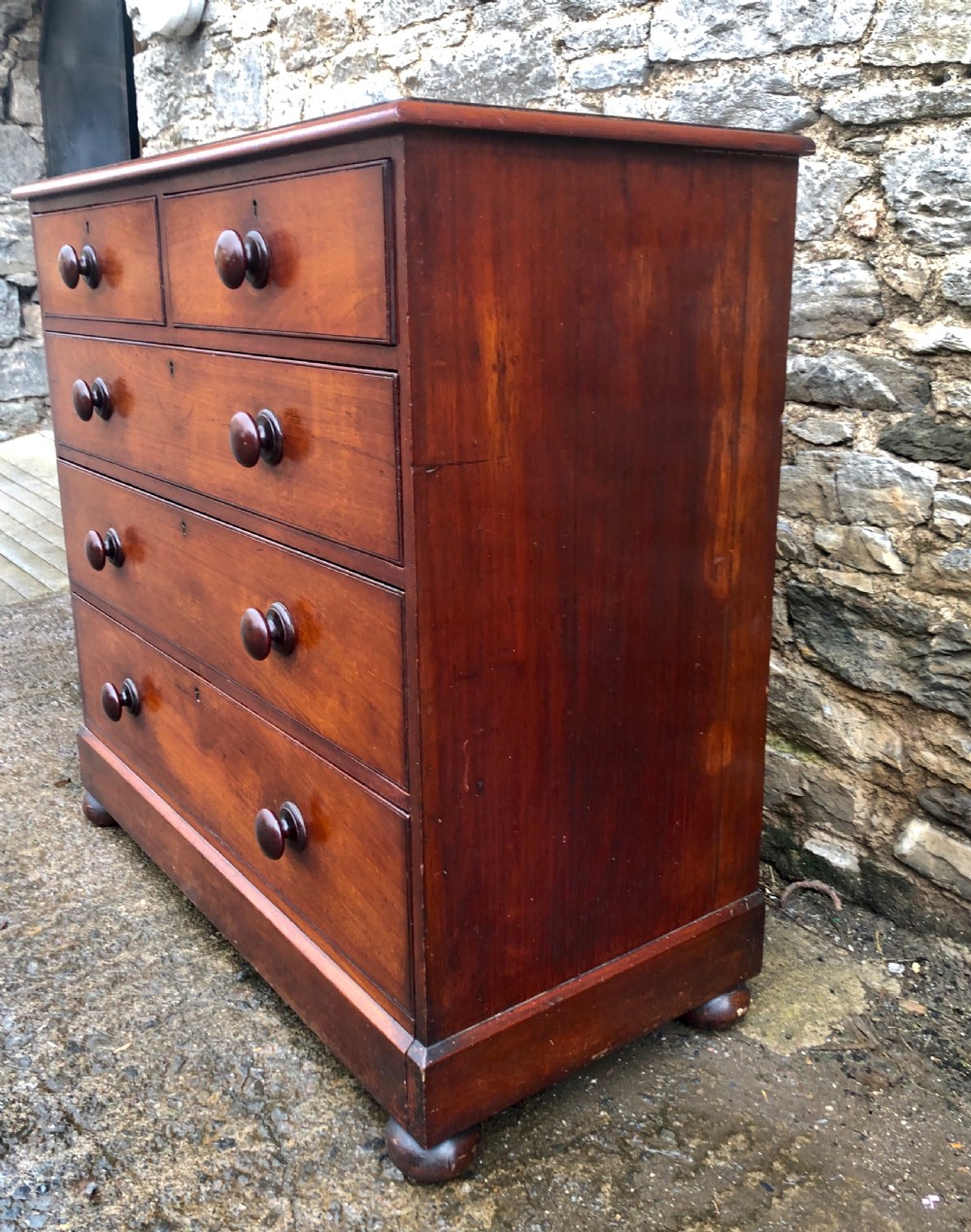 Victorian Mahogany Chest of Drawers View V