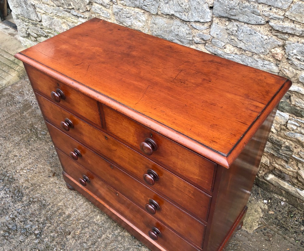 Victorian Mahogany Chest of Drawers View VI
