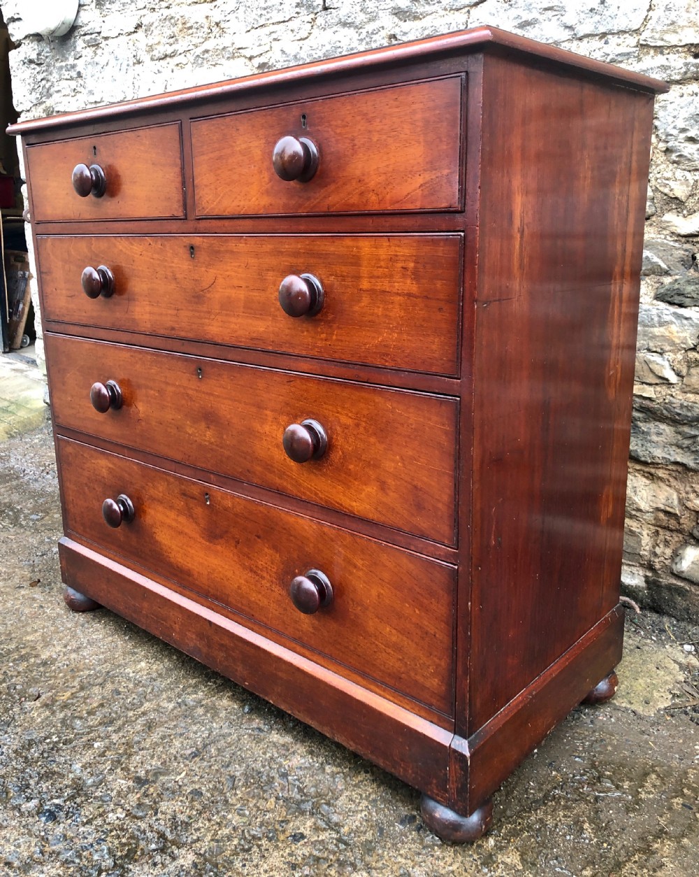 Victorian Mahogany Chest of Drawers View VII