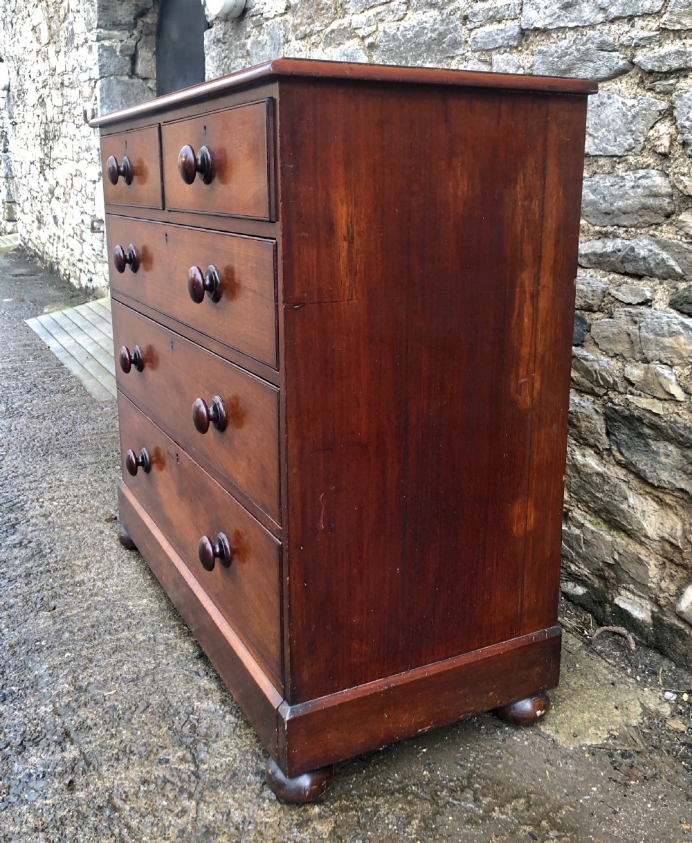 Victorian Mahogany Chest of Drawers View XIII